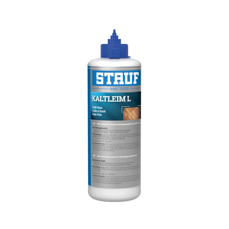 STAUF Cold Glue L Adhesive PVAC, 0.75kg 121200 STAUF