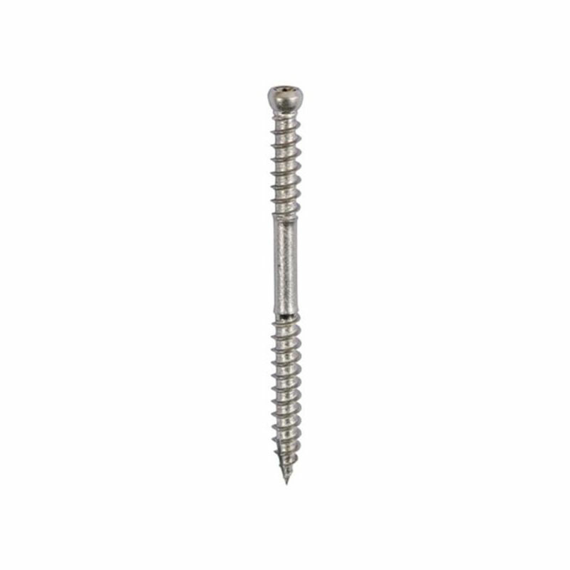 TIMco Classic Decking Screws TX Cylinder Stainless Steel 4.5 x 60