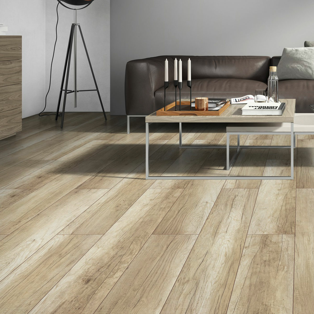 V4 Natureffect Aqualock, Hammer Beam Oak, Laminate Flooring, 192x8x1285
